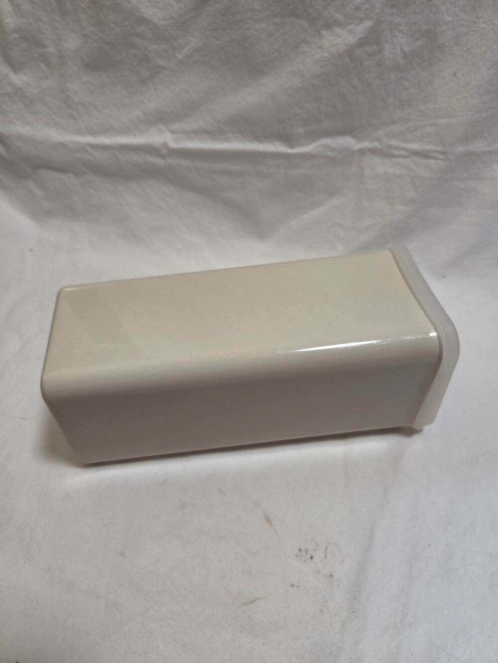 Vintage Tupperware 1827-4 Cheese Butter or Cracker Keeper Clear Lid 1829-8